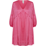ICHI Ichi dame kjole IXDREW Dress Shocking Pink