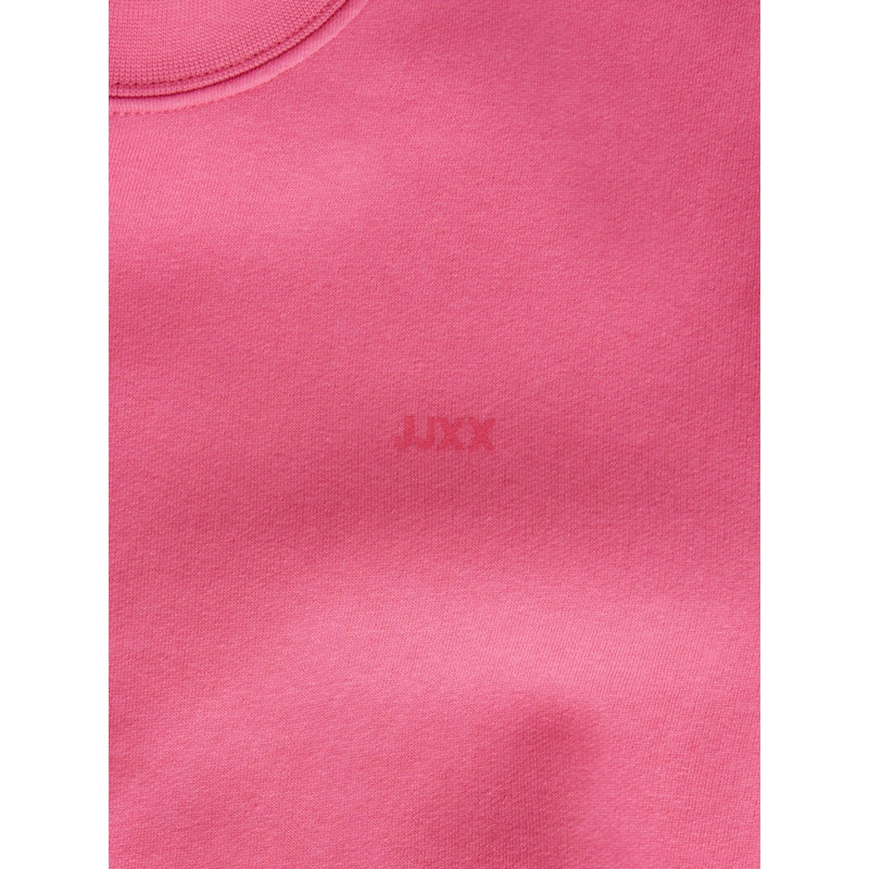 JJXX JJXX dame sweatshirt JXABBIE Sweatshirt Carmine Rose MAGENTA JJXX LOGO