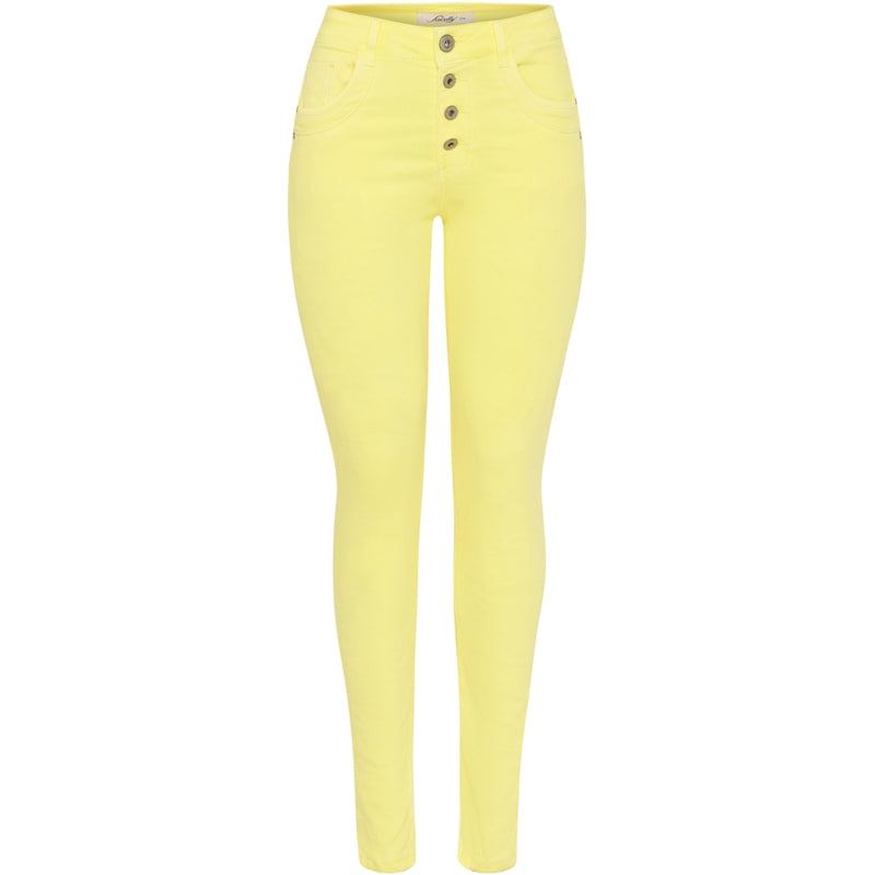 Jewelly Jewelly dame jeans JW5154 Jeans Yellow