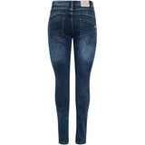 Jewelly Jewelly dame jeans JW7021 Jeans Denim Blue