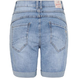 Jewelly Jewelly dame shorts S22189 Shorts Denim Blue