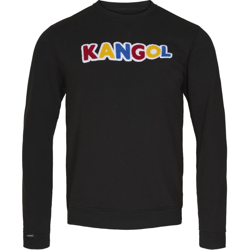 Kangol Kangol Sweatshirt Herre QuestCrew Restudsalg Black