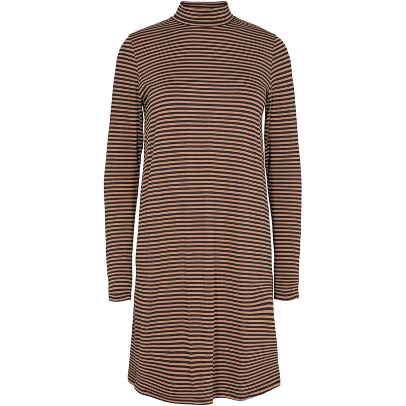 Liberté Liberte dame kjole TALIA Restudsalg Sand Black Stripe