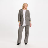 MARTA DU CHATEAU Marta Du Chateau dame bukser 99996 Restudsalg Grey Check