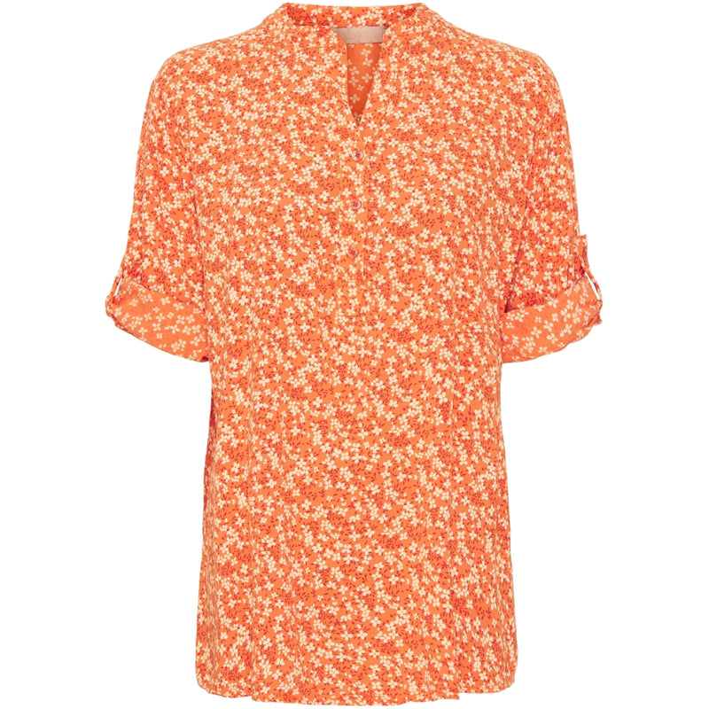 MARTA DU CHATEAU Marta Du Chateau dame skjorte 226 Shirt Orange Flower