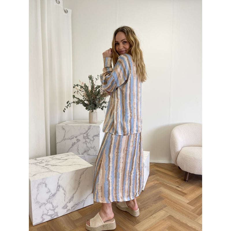 MARTA DU CHATEAU Marta Du Chateau dame skjorte 5565 Shirt Camello