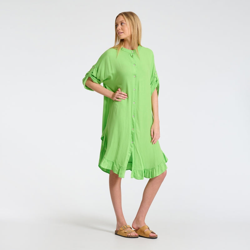 MARTA DU CHATEAU Marta Du Chateau dame tunika 5200 Restudsalg Bottega Green