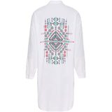 MARTA DU CHATEAU Marta du Chateau Dame shirt 5449 Shirt Print 2 White