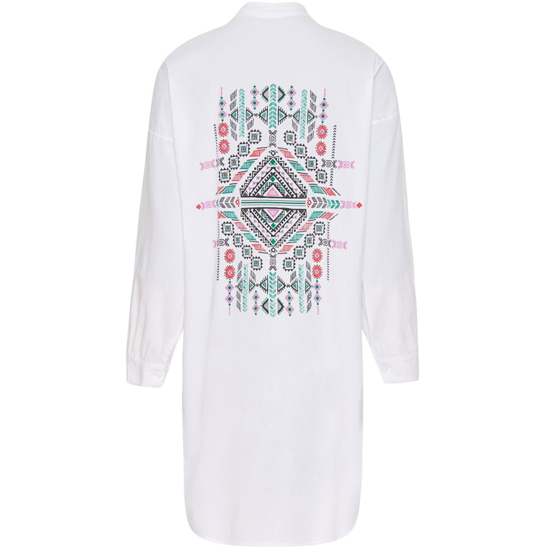 MARTA DU CHATEAU Marta du Chateau Dame shirt 5449 Shirt Print 2 White