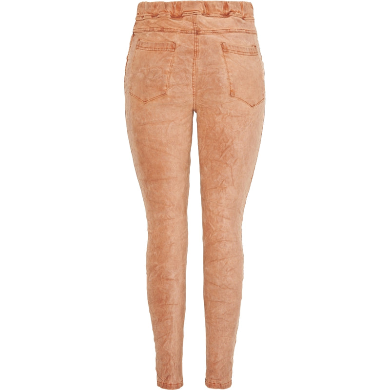MARTA DU CHATEAU Marta du Chateau dame bukser 1763B Pant Solid Orange