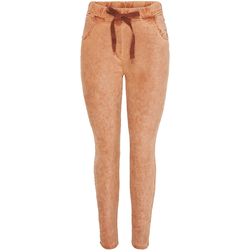 MARTA DU CHATEAU Marta du Chateau dame bukser 1763B Pant Solid Orange
