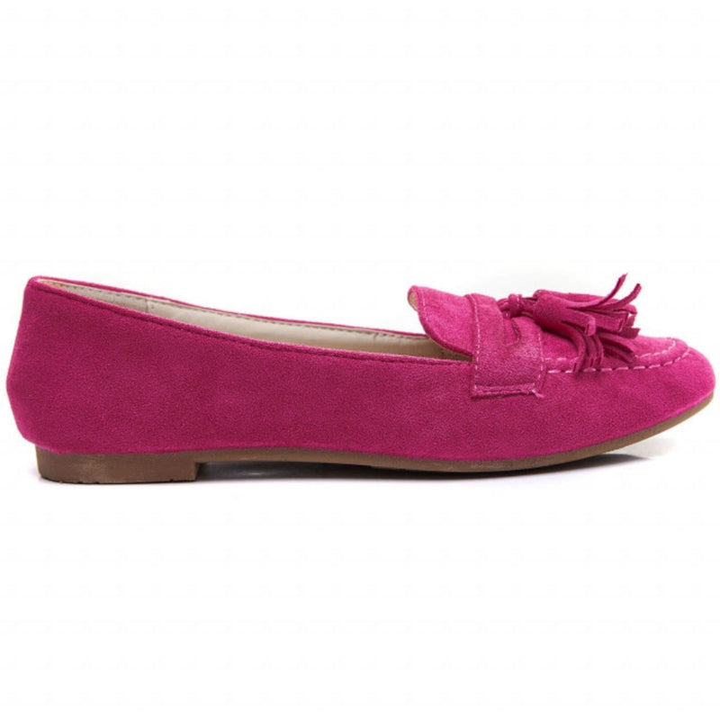 SHOES Mie dame Loafers 3637 Restudsalg Fuxia