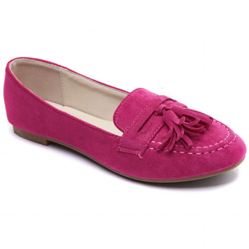 SHOES Mie dame Loafers 3637 Restudsalg Fuxia