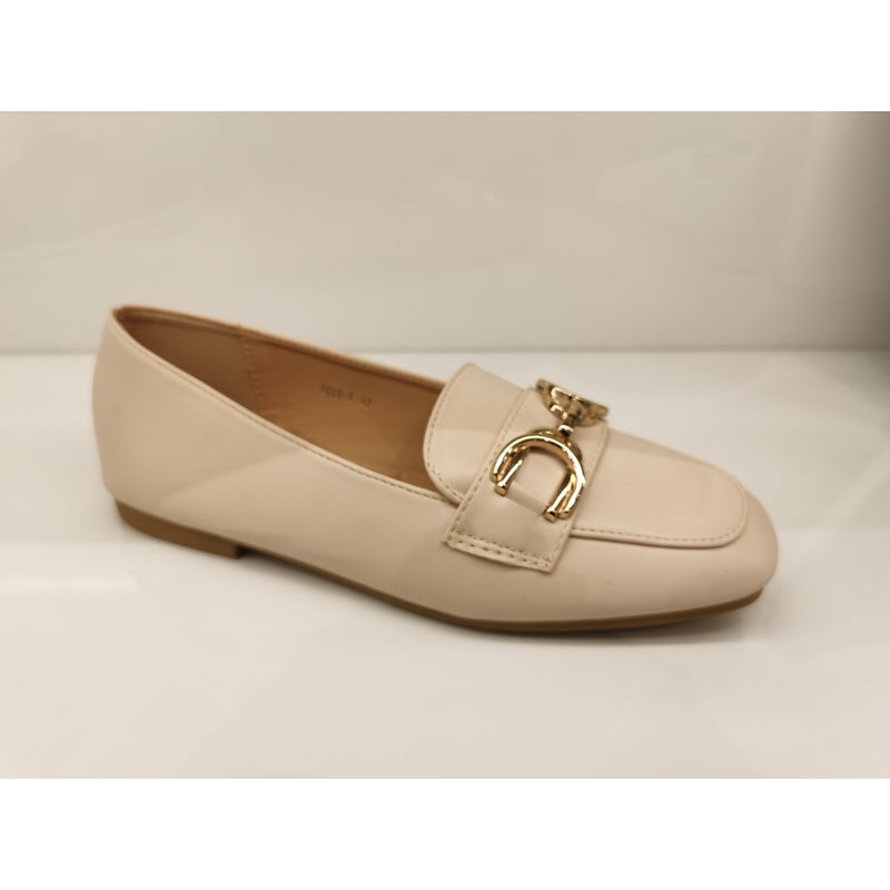SHOES Millie loafers 1000-1 Shoes Beige