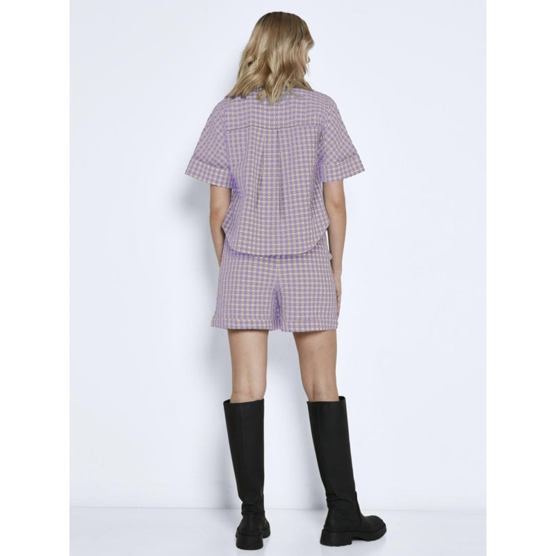 NOISY MAY Noisy May dame shorts NMJONNA Shorts Pastel Lilac