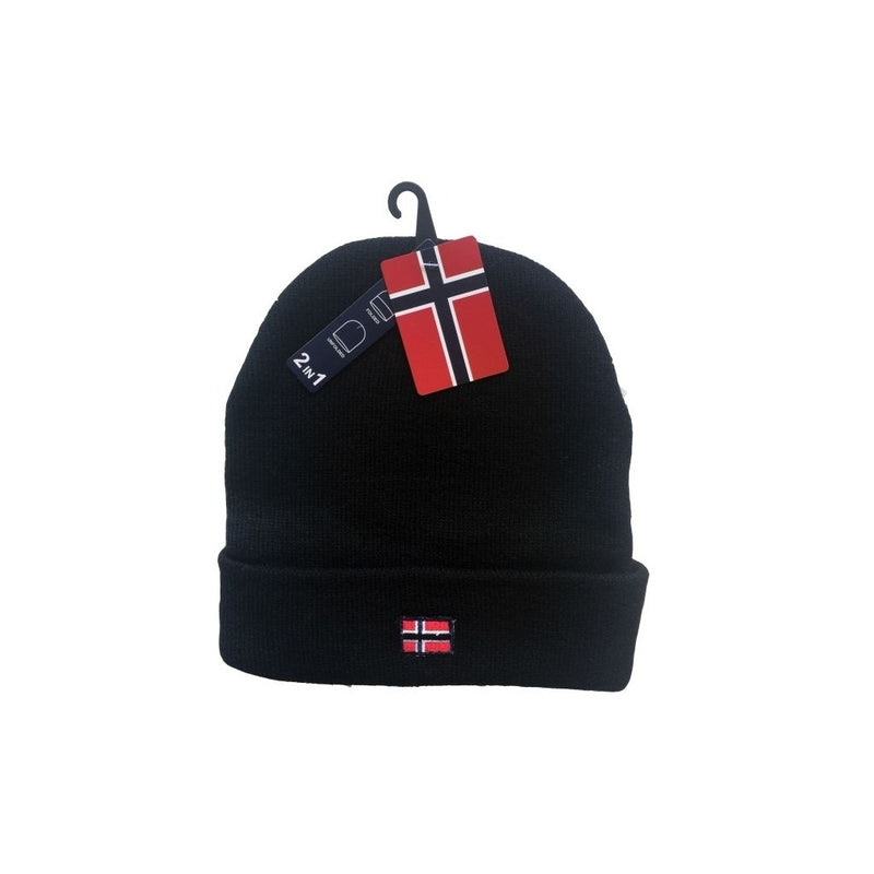 Tex-Time Nordic Hue 2i1 Unisex Hats Black