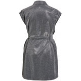 .Object Object dame vest OBJCARLA Restudsalg Black/Silver