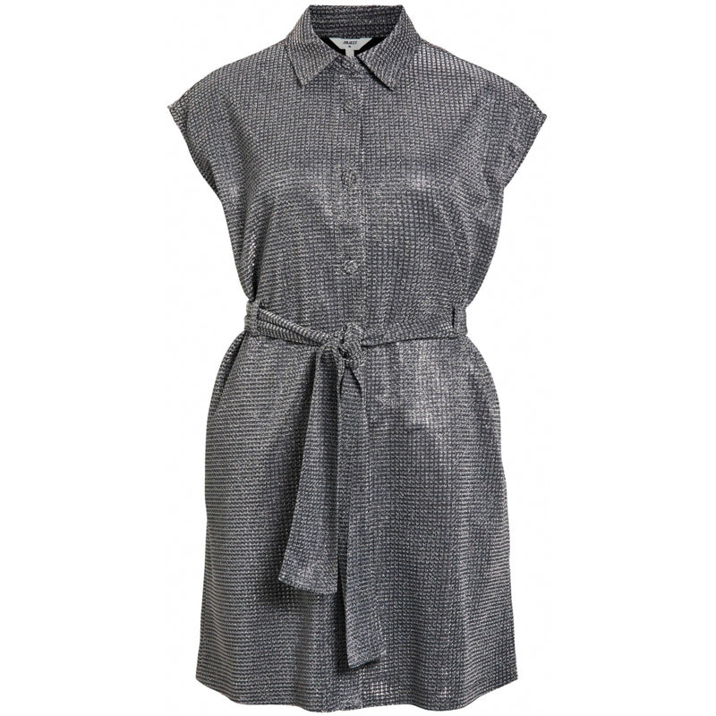 .Object Object dame vest OBJCARLA Restudsalg Black/Silver