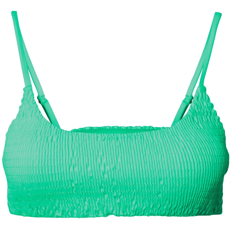 PIECES PIECES dame bikini overdele PCBIRD Swimwear Irish Green