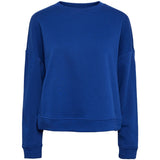 PIECES PIECES dame sweatshirt PCCHILLI Sweatshirt Mazarine Blue