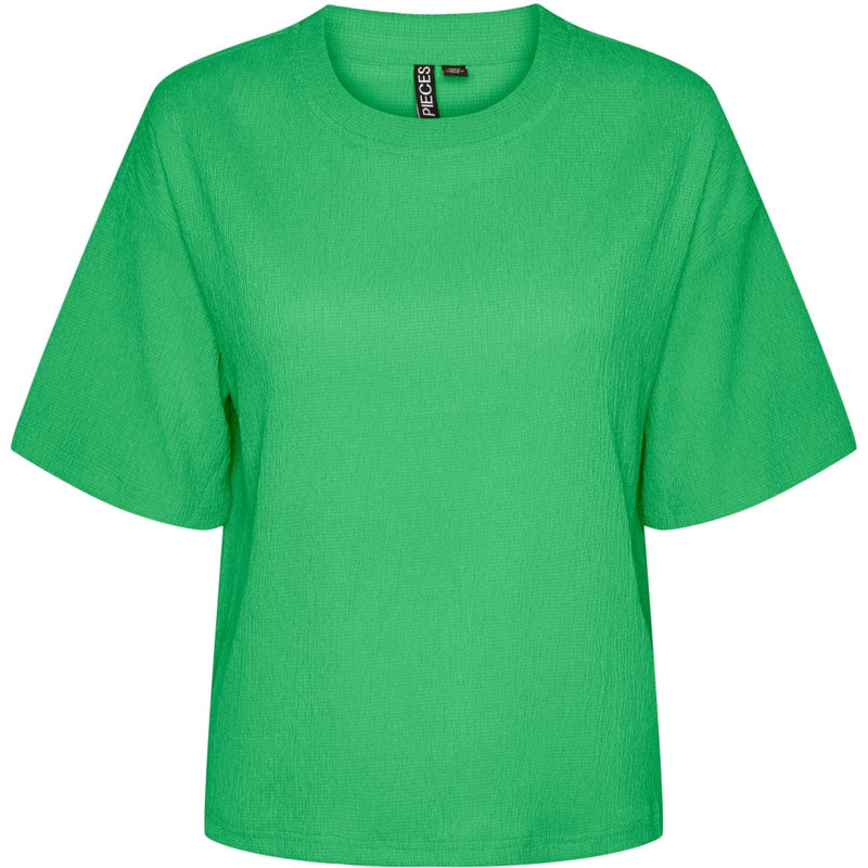 PIECES PIECES dame t-shirt PCLUNA T-shirt Irish Green
