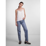 PIECES Pieces dame PCTIFFANY STRAP LACE TOP NOOS BC Top Cloud Dancer