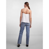 PIECES Pieces dame PCTIFFANY STRAP LACE TOP NOOS BC Top Cloud Dancer