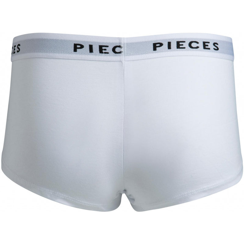 PIECES Pieces dame hipsters PCLOGO LADY Underwear Bright White