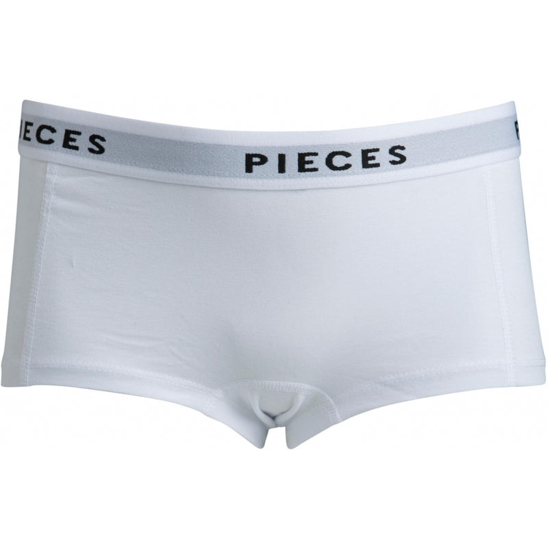 PIECES Pieces dame hipsters PCLOGO LADY Underwear Bright White
