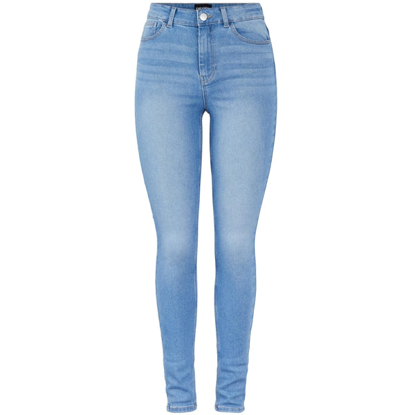 PIECES Pieces dame jeans PCHIGHFIVE Jeans Light Blue Denim