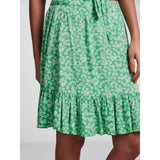 PIECES Pieces dame nederdel PCNYA Skirt Irish Green Flower