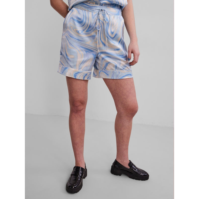 PIECES Pieces dame shorts PCVILLI Restudsalg Buttercream Mable