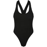 PIECES Pieces dame swimsuit PCBOVA Swimwear Black