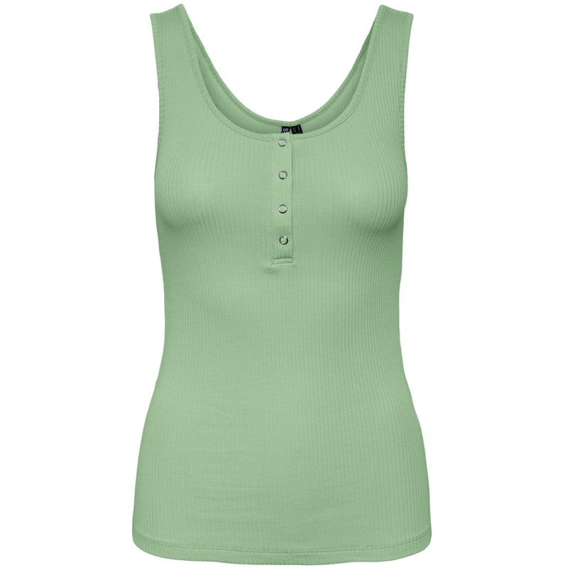 PIECES Pieces dame top PCKITTE Top Quiet Green