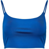 PIECES Pieces dame top PCMINNI Top Ibiza blue