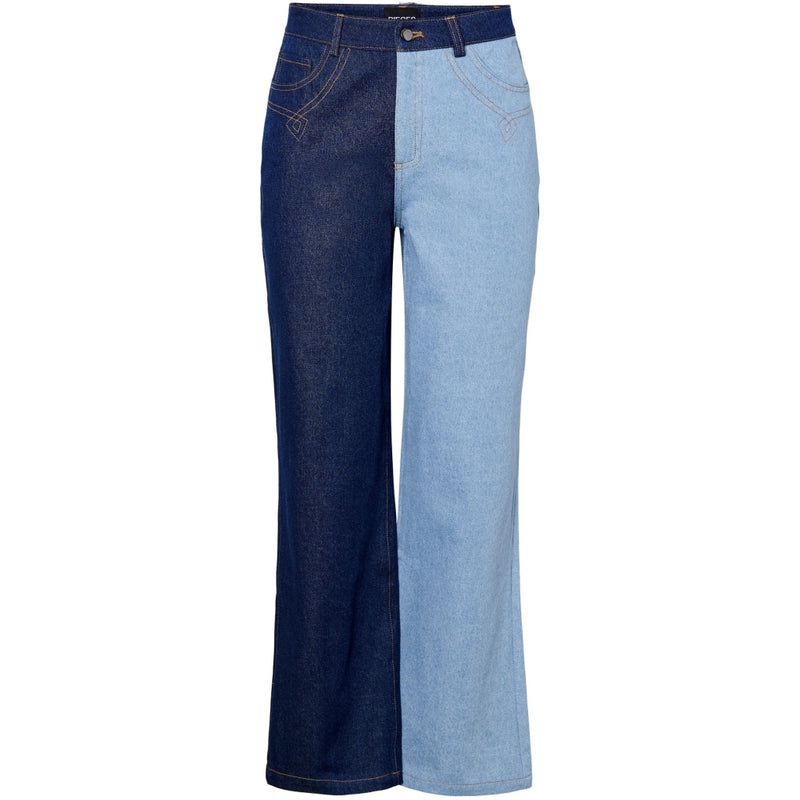 PIECES Pieces denim jeans PCLENA Jeans Light Blue Denim