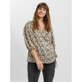 Vero Moda Curve Vero Moda Curve dame bluse VMMINTI Restudsalg Birch