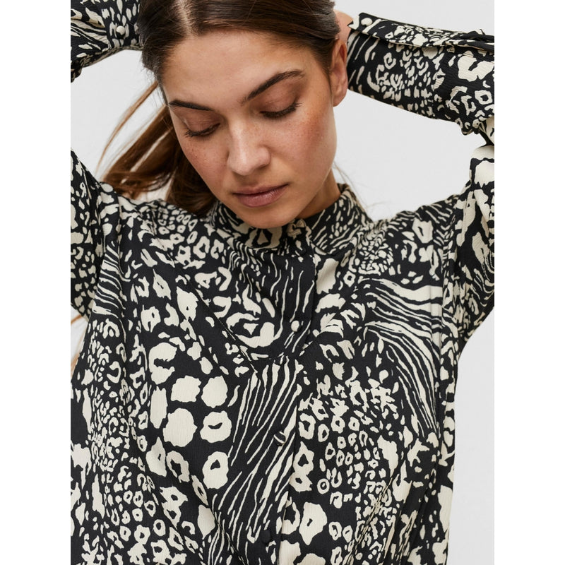 Vero Moda Vero Moda dame bluse VMCAIA Restudsalg black/caia