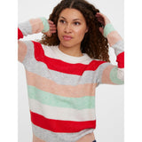 Vero Moda Vero Moda dame bluse VMPLAZA Blouse Birch Goji Berry