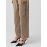 Vero Moda Vero Moda dame cargo bukser VMRILEY Pant Desert Taupe