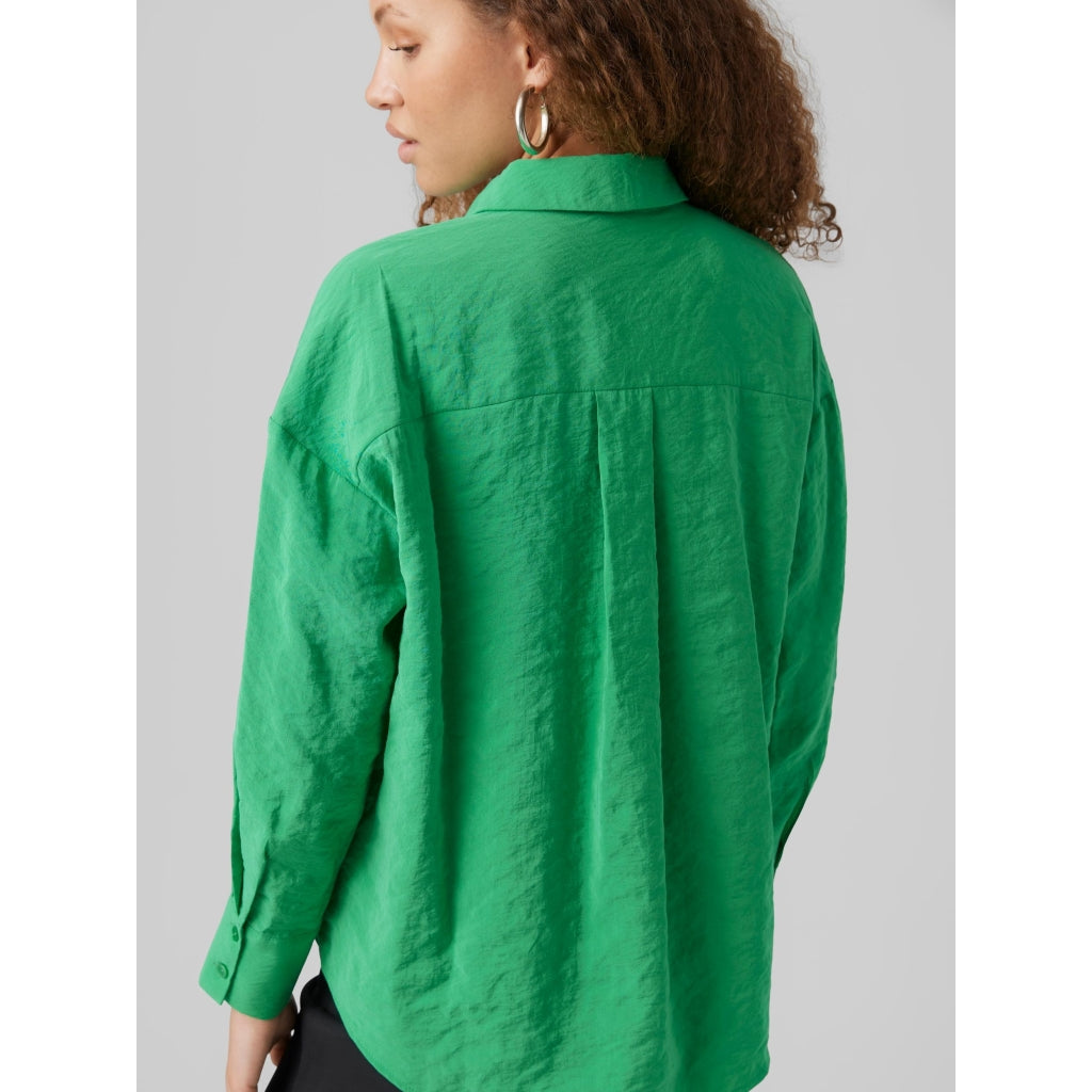 Moda dame skjorte VMQUEENY - Bright Green