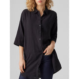 Vero Moda Vero Moda dame skjortekjole VmNatali Restudsalg Black