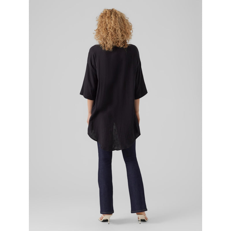 Vero Moda Vero Moda dame skjortekjole VmNatali Restudsalg Black