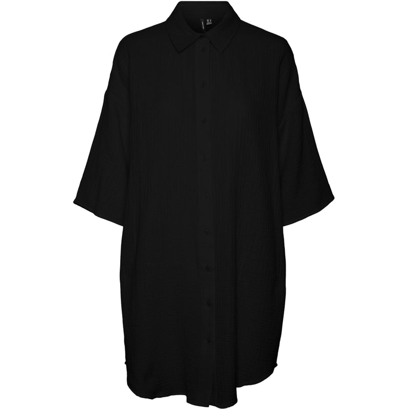Vero Moda Vero Moda dame skjortekjole VmNatali Restudsalg Black
