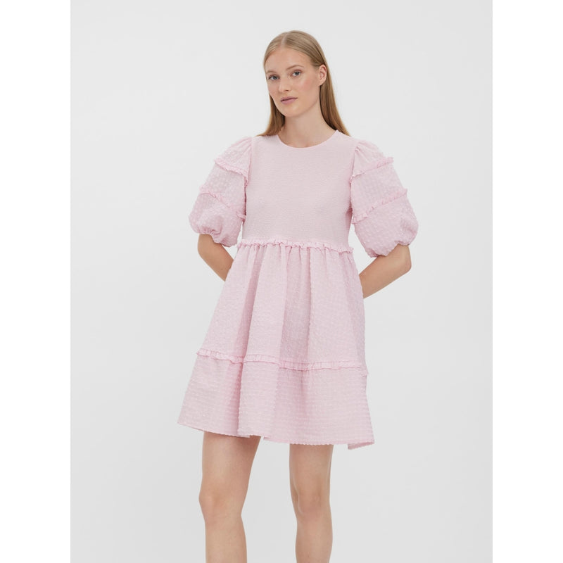 Vero Moda Vero moda dame kjole VMHEIDI Restudsalg Parfait Pink