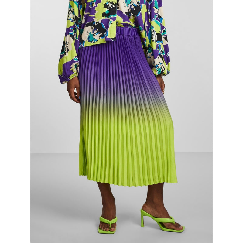 Y.A.S Y.A.S dame nederdel YASSOFTLY Skirt Lime Punch